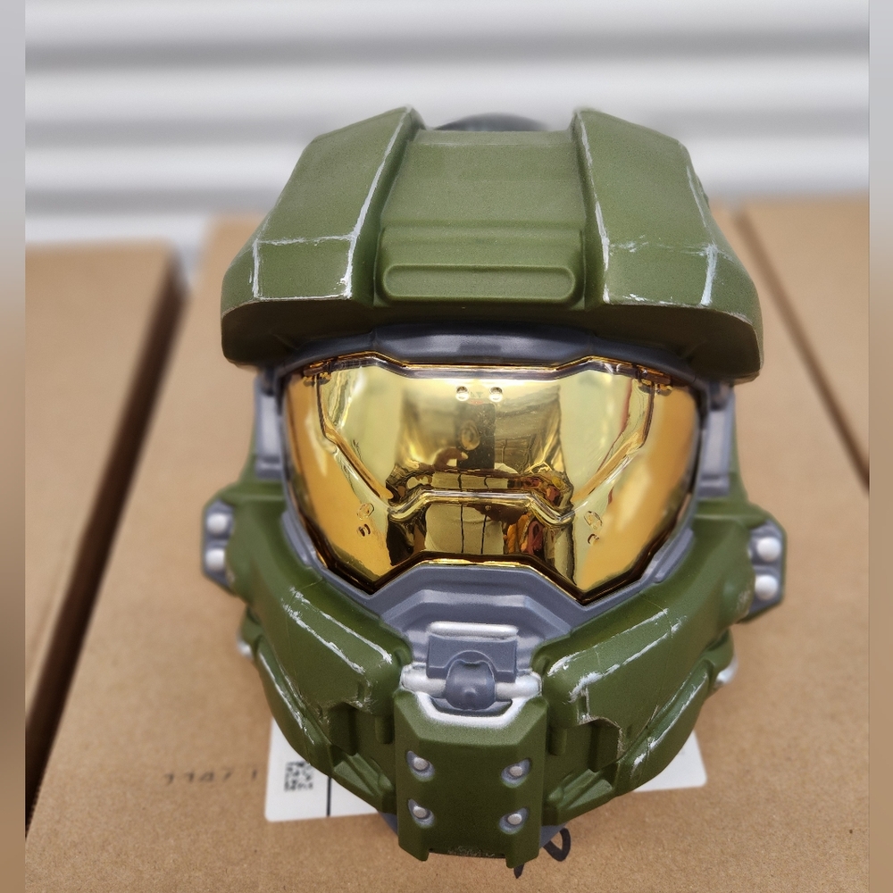 Halo The Master Chief Halloween Adult Child Costume Mask video games MICROSOFT